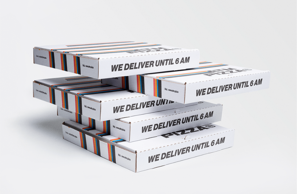 Perforated Pizza Box