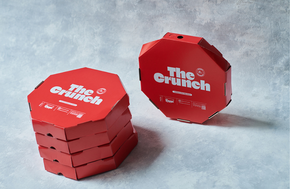 Octagon Pizza Box