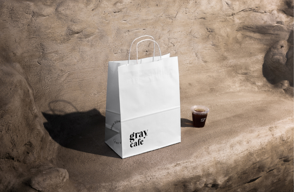 Paper Bag White Kraft